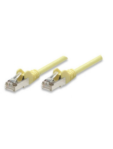 CABLE NETWORK PATCH IN COPPER SHIELDED CAT. 5E FTP YELLOW 7.5 MT