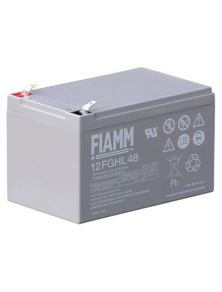 RECHARGEABLE LEATHER BATTERY FIAMM 12v 12 amp.12FGHL48