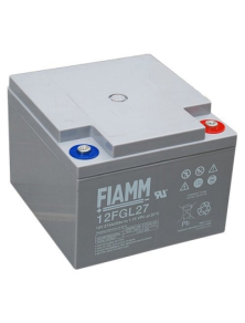 RECHARGEABLE LEATHER BATTERY 12v 27 amp. Fiamm 12FGL27