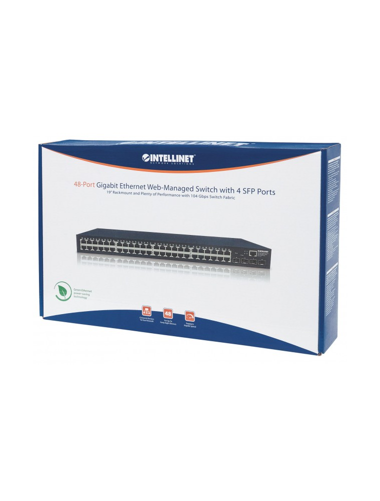 Switch 24 porte Web-Managed Gigabit Ethernet con 2 porte SFP - Switch  Ethernet e di Rete - Switch e Router - Networking