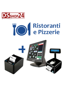 PC TOUCH + FISCAL PRINTER + RESTAURANT SOFTWARE