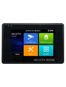 TESTER CCTV SUPPORT HDTVI, HDCVI  AHD CVBS e IP 4K