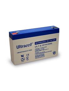 BATTERIA AL PIOMBO ULTRACELL RICARICABILE 6 V, 7 Ah - UL7-6