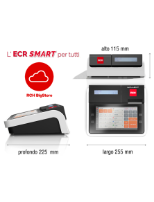 RCH WallE 8T RT TELEMATIC CASH REGISTER