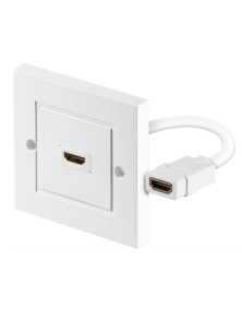 WALL PLAQUE 1 HDMI JACKS