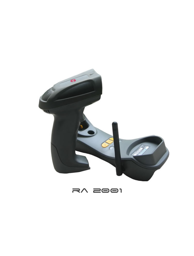 LETTORE LASER PORTATILE WIRELESS RA 2001 RCH