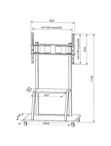 FLOOR SUPPORT FOR LCD / LED TV / PLASMA 32-70