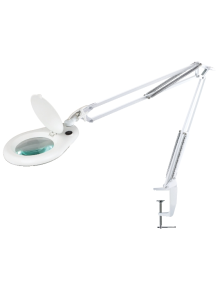 LAMP WITH LENS 8 DIOPTER AND SCREW CLAMP