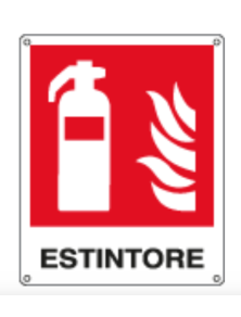 SIGNAGE FIRE EXTINGUISHER