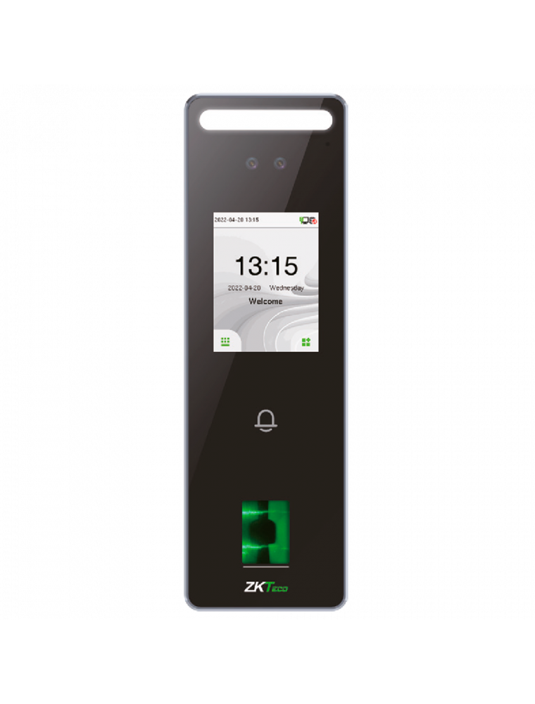 ZKTECO CONTROLLO PRESENZE E ACCESSI SPEEDFACE IMPRONTA DIGITALE E RICONOSCIMENTO FACCIALE