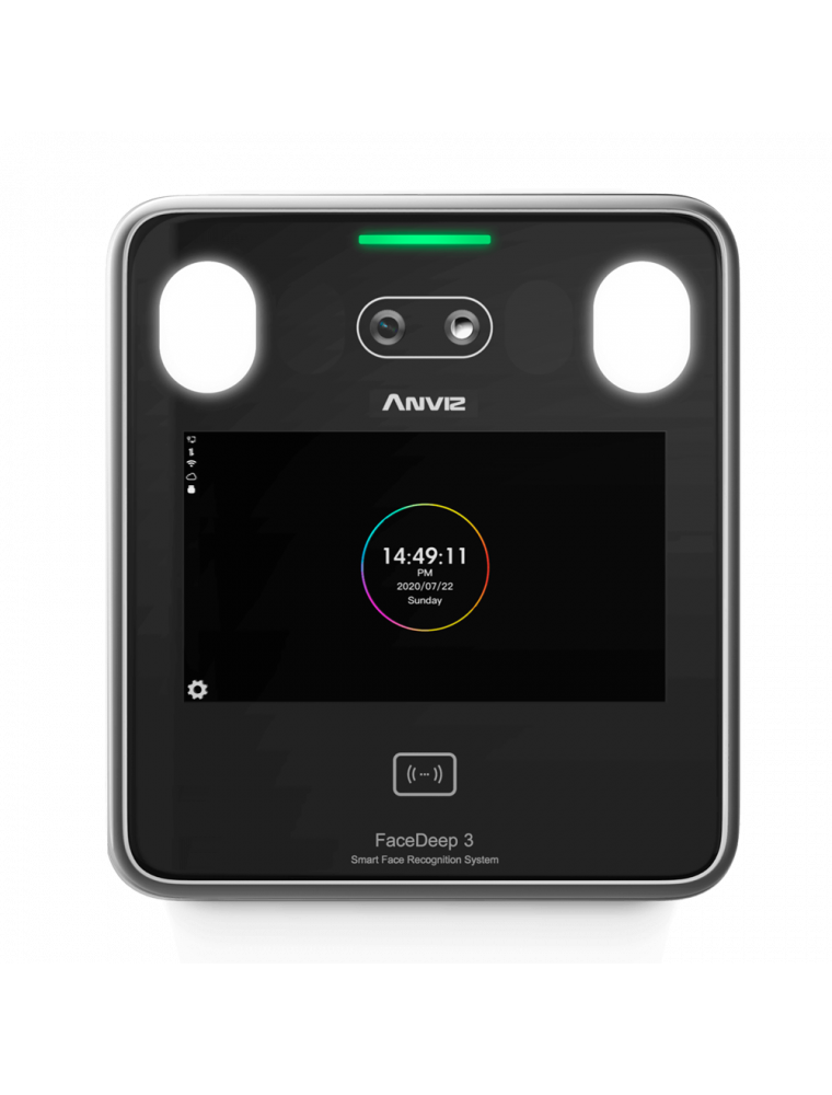 ANVIZ FACEDEEP3 PRO CONTROLLO ACCESSI AUTONOMO IP SCHEDE MF E PIN