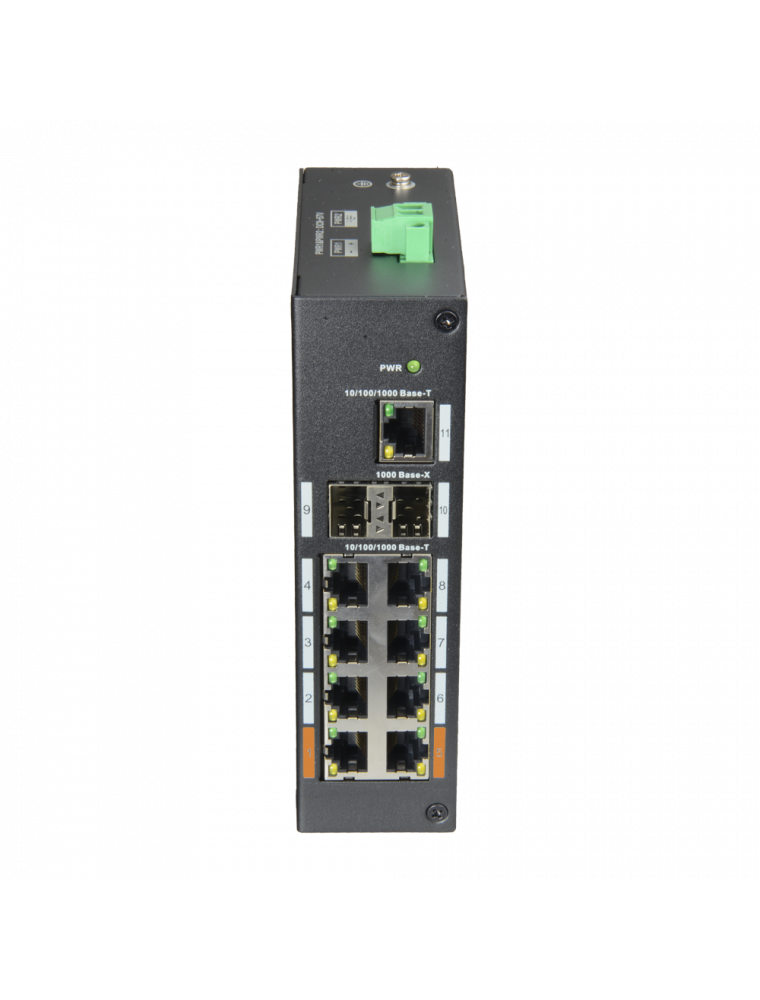 X-SECURITY SWITCH ETHERNET 8 PORTE POE + 2 PORTE SFP