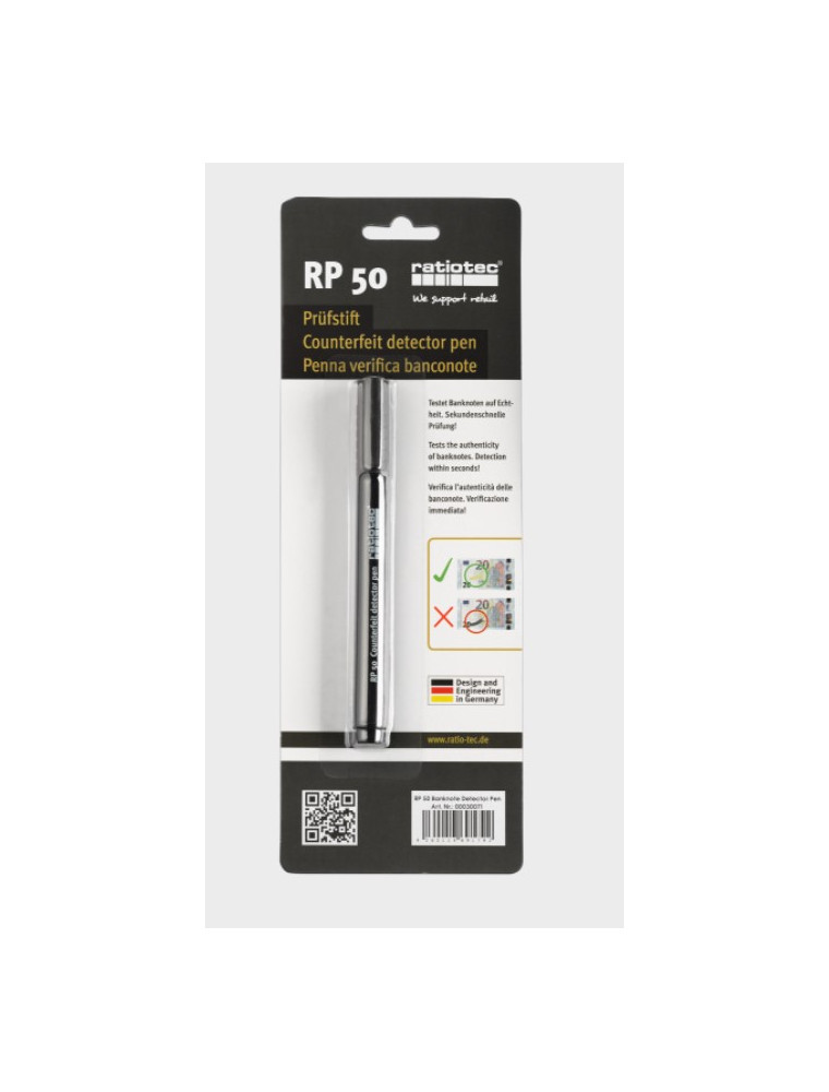 PEN CHECKING BANKNOTES RATIOTEC 10PZ