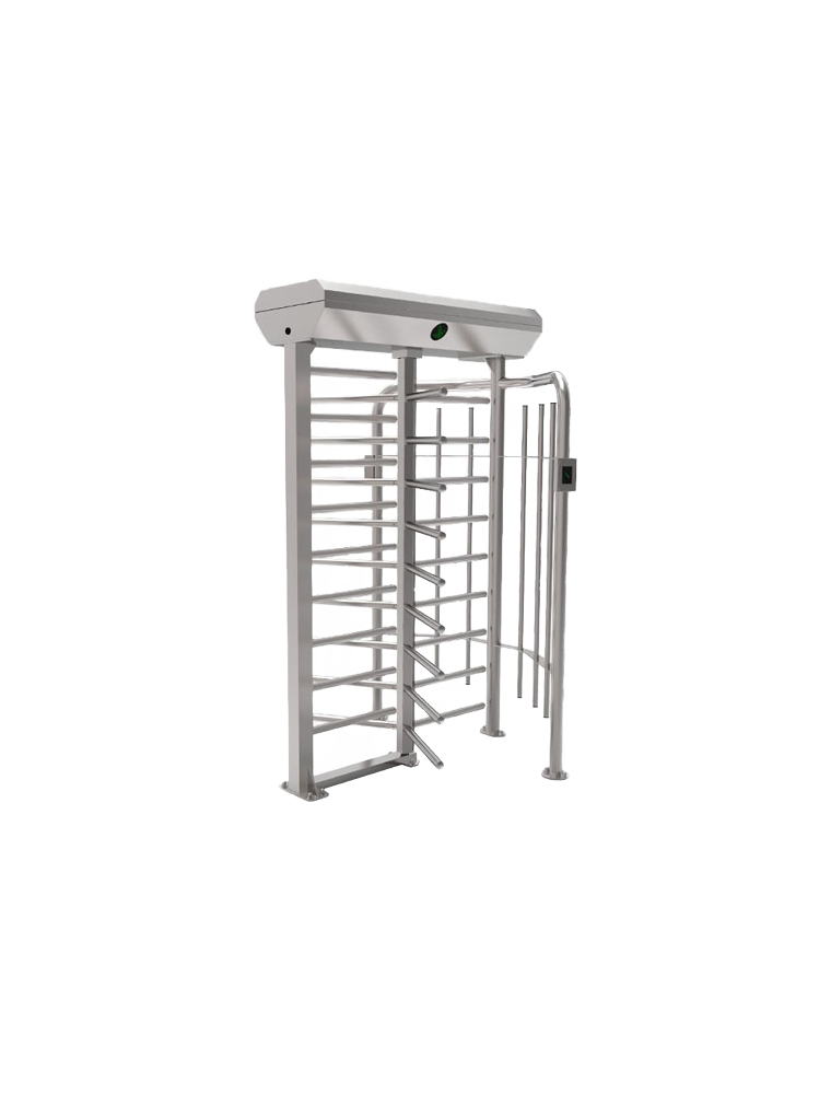 TWO-WAY ACCESS TURNSTILE WITH NINE ROTATING ARMS