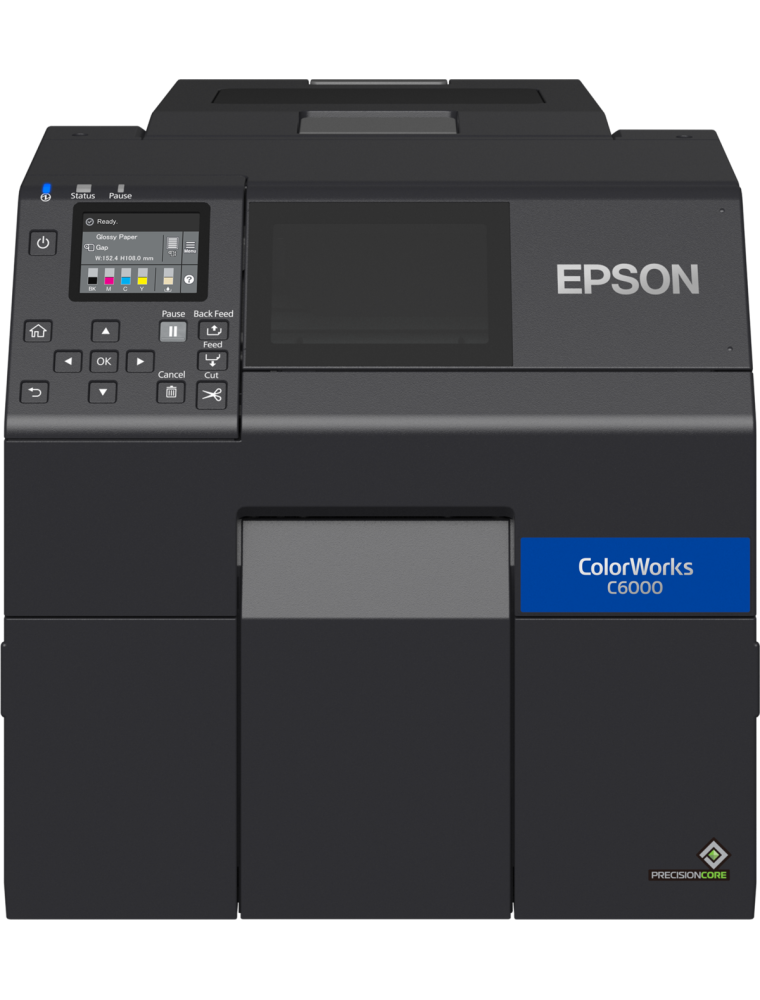 EPSON STAMPANTE A COLORI PER ETICHETTE EPSON COLORWORKS CW-C6000AE MK CUTTER