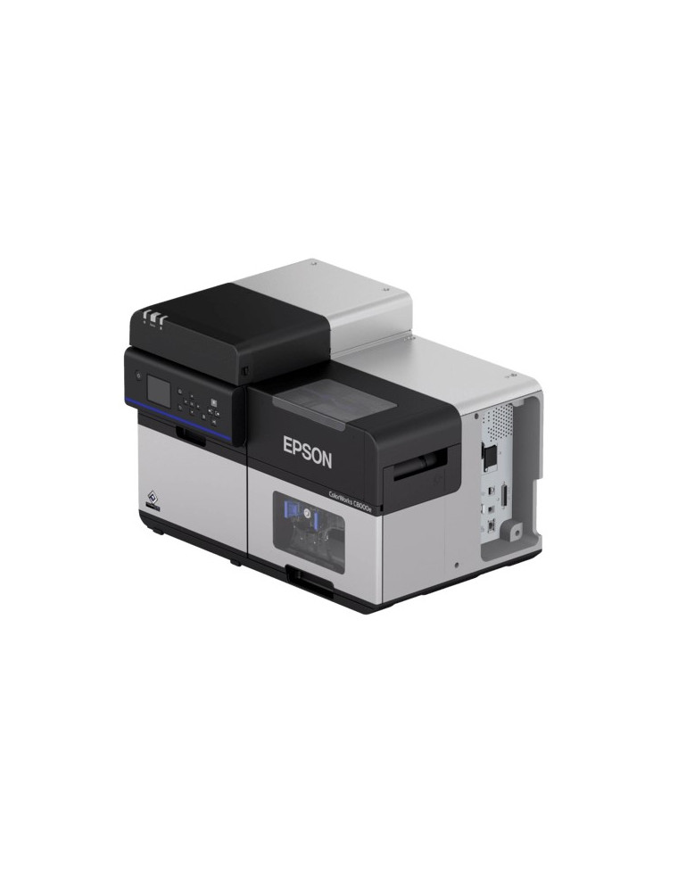 EPSON COLORWORKS C8000MK COLOR LABEL PRINTER CUTTER USB LAN