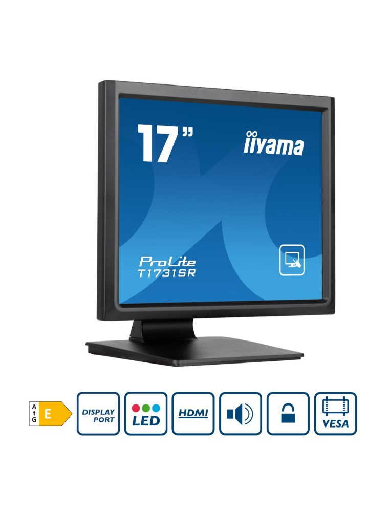 MONITOR TOUCH IIYAMA 17 PROLITE T1731SR LED