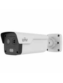 UNIVIEW DUAL IP THERMAL CAMERA 4MPX 256x192 THERMAL SENSOR