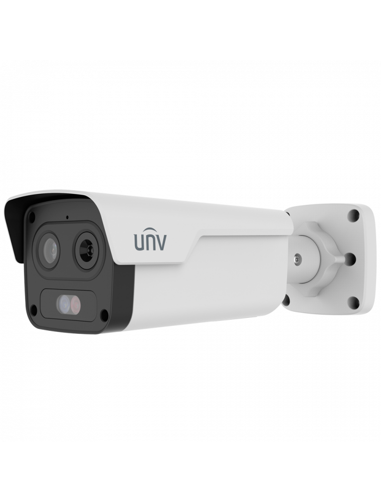 UNIVIEW DUAL IP THERMAL CAMERA 4MPX 256x192 THERMAL SENSOR