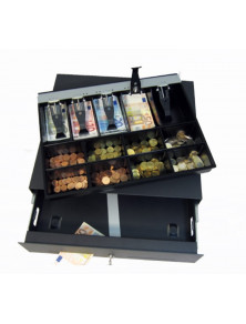 APG E3000 CASH DRAWER FOR CASH REGISTER BLACK