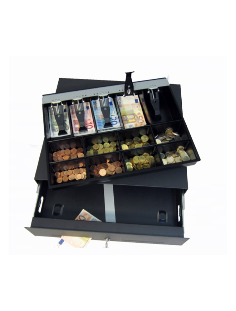 APG E3000 CASH DRAWER FOR CASH REGISTER BLACK