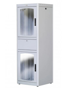 INTELLINET 19 FLOOR STANDING RACK CABINET WITH SHELF 38U 600X600