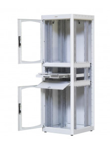 INTELLINET 19 FLOOR STANDING RACK CABINET WITH SHELF 38U 600X600