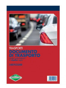 DOCUMENTI DI TRASPORTO 2 COPIE A5 DATA UFFICIO - 5PZ