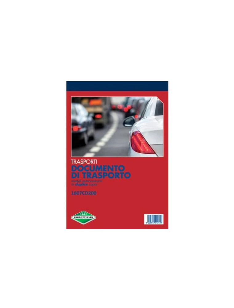 DOCUMENTI DI TRASPORTO 2 COPIE A5 DATA UFFICIO -5PZ