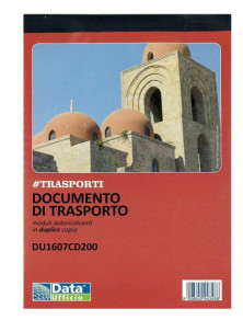 DOCUMENTI DI TRASPORTO 3 COPIE A5 DATA UFFICIO 5pz