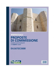 PROPOSTA DI COMMISSIONE A4 3 COPIE DATA UFFICIO