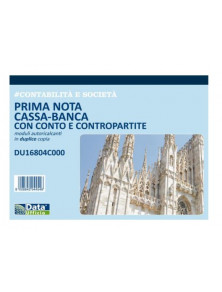 PRIMA NOTA CASSA - BANCA 2 COPIE A4