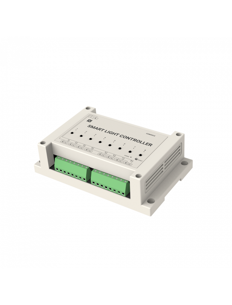 MILESIGHT CONTROLLO LUCI IOT LORAWAN FINO A 8 CIRCUITI