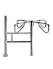 TURNSTILE ONE WAY 4-ARM MECHANICAL FOR RETAIL