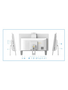 SICOMPUTER PRODUCTIVA ONE 21,5 I5-12400. 16 GB - SSD 500.TOUCH BIANCO - WIN 11ENT