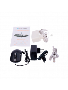 NIVIAN VIDEOSORVEGLIANZA KIT WIFI  NVR + 8 TELECAMERE