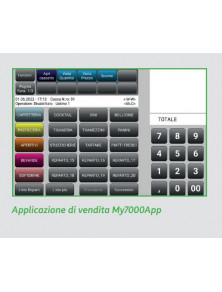 OLIVETTI FORM 500 CASH REGISTER TOUCH My7000App