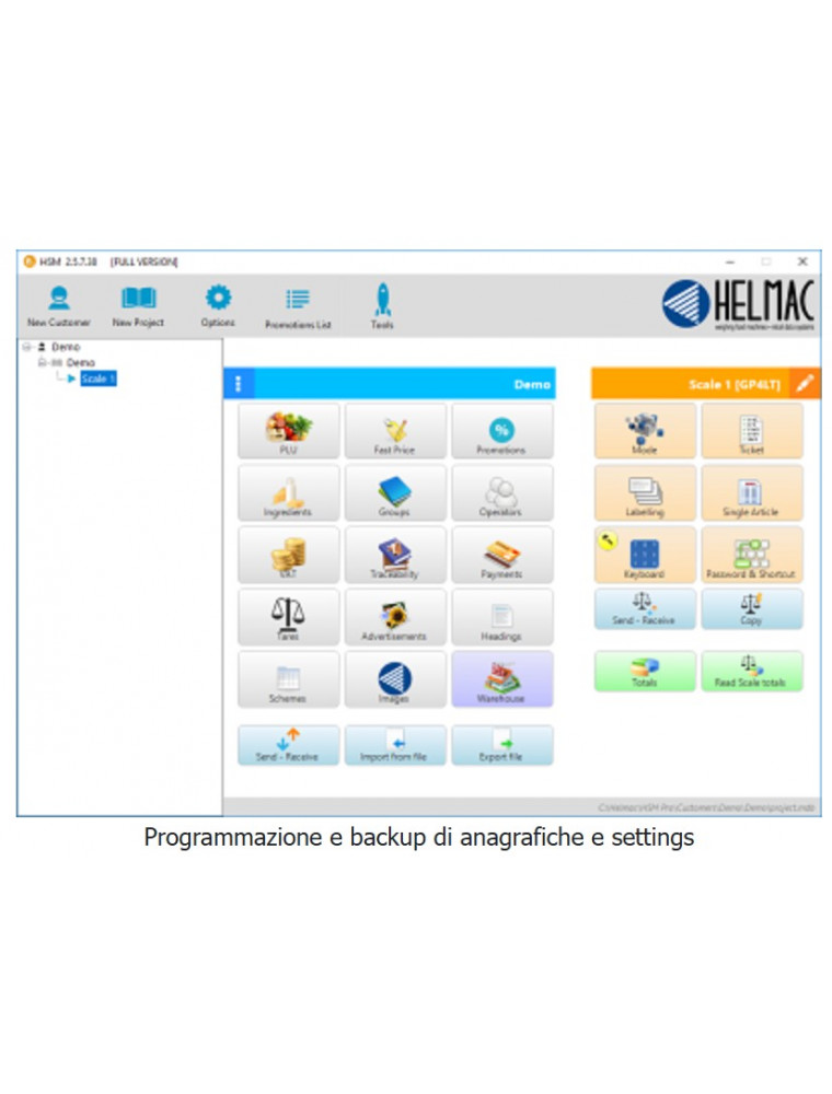 HSM PRO - HELMAC SCALE MANAGEMENT