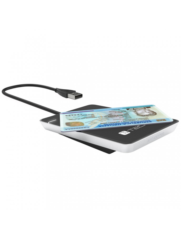 CONTACTLESS CARD READER RFID AND NFC READER FOR ELECTRONIC IDENTITY CARD AND HEALTH CARD