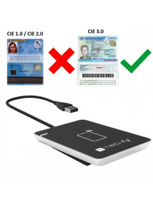 CONTACTLESS CARD READER RFID AND NFC READER FOR ELECTRONIC IDENTITY CARD AND HEALTH CARD