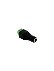 ADAPTER FROM 5,5X2,5MM DC PLUG TO SCREW TERMINALS