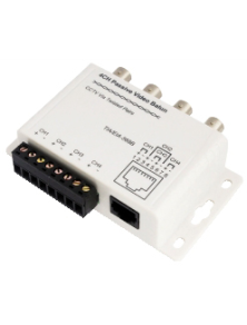 BALUN 4CH (BNC M) FOR VIDEO TRANSMISSION ON ETHERNET CABLE