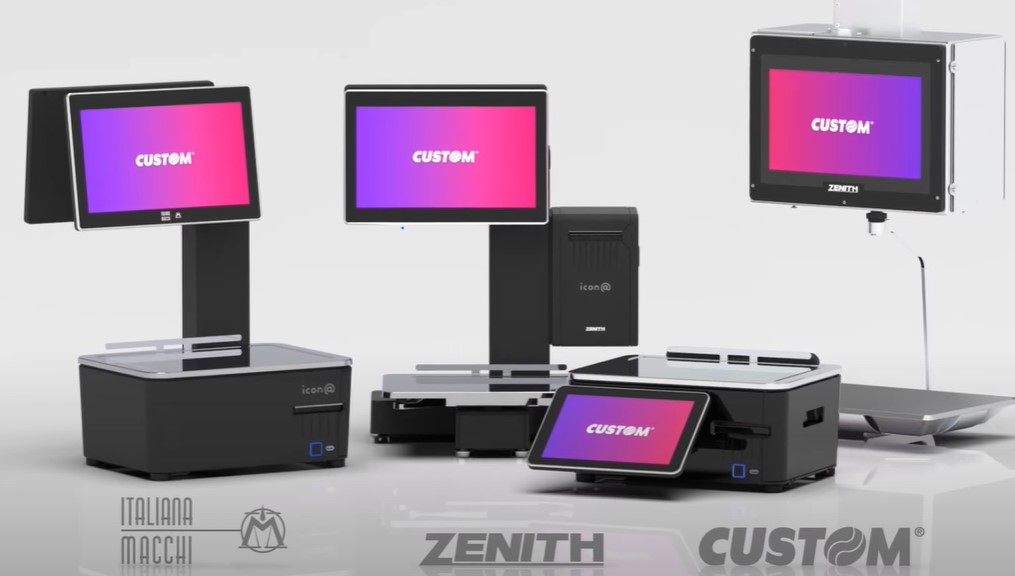 ZENITH BILANCIA TOUCH CON STAMPANTE ICONA ZT HC